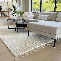 Tapis en laine - Cartmel (blanc cassé)