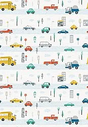 Tapis pour enfants - Road Cars (multicolore)