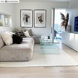 Tapis en laine - Coastal (crème)