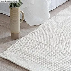 Tapis en laine - Coastal (blanc)