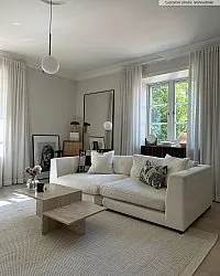 Tapis en laine - Coastal (crème)