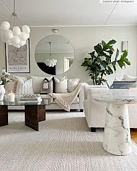Tapis en laine - Coastal (crème)