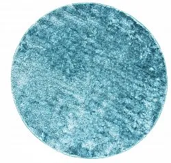 Tapis ronds - Cosy (bleu-vert)