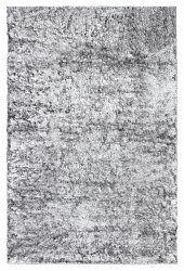 Tapis shaggy - Cosy (argent)