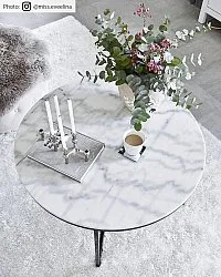 Tapis ronds - Cosy (blanc)