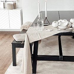 Tapis rond - Hamilton (blanc)