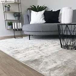 Tapis Wilton - Art Silk (gris clair/beige)