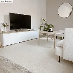 Tapis en laine - Bibury (crème)