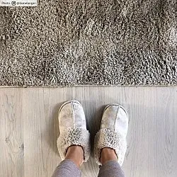 Tapis moelleux - Soft Shine (beige)