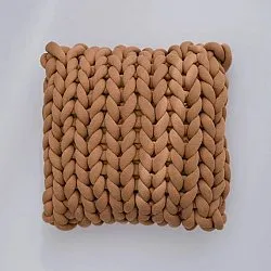 Coussins - Braid (marron)