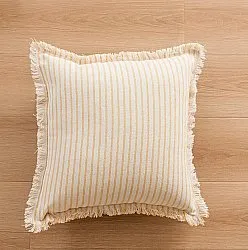 Housse de coussin - Fringed (jaune)