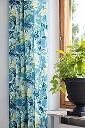 Rideaux - Rideau en coton Cutie (bleu)