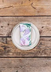 Serviettes de table en tissu - lot de 4 Cutie (violet)