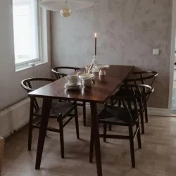 Table à manger - Nordisk - 180 x 70 cm (noyer)