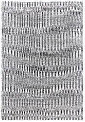 Tapis en laine - Delly (noir/blanc)