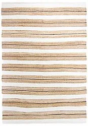 Tapis patchwork - Devli (beige/blanc/noir)