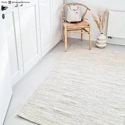 Tapis en laine - Dhurry (naturel)