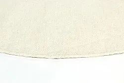 Tapis rond - Dhurry (blanc)