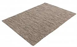 Tapis en laine - Dhurry (anthracite)