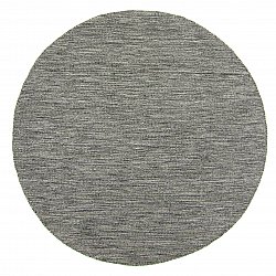 Tapis rond - Dhurry (anthracite)