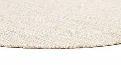 Tapis rond - Dhurry (naturel)