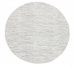 Tapis rond - Dhurry (gris)