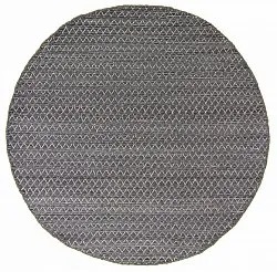 Tapis rond - Belize (gris)