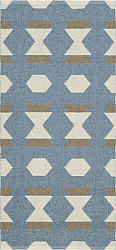 Tapis en plastique - Le tapis de Horred Disa (bleu)