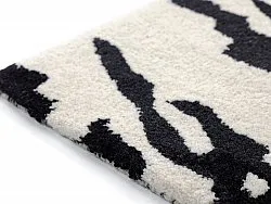 Paillasson - Zebra Tufted Wool Premium (blanc/noir)