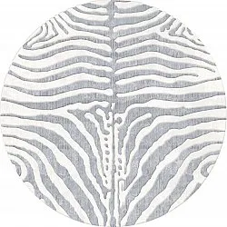 Tapis rond - Zèbre