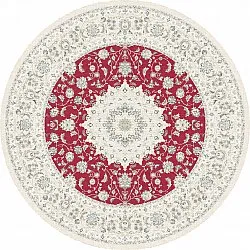 Tapis rond - Arabella (rouge)
