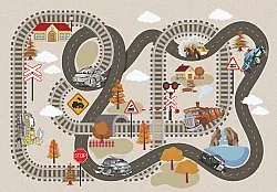 Tapis enfant - Ville d’automne