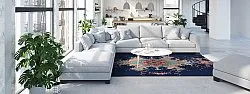 Tapis Wilton - Murzuk (bleu)