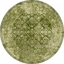 Tapis rond - Denizli (vert)