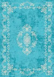 Tapis Wilton - Taknis (bleu pétrole)
