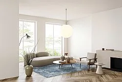 Tapis Wilton - Taknis (bleu clair)