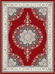 Tapis Wilton - Lice (rouge/multicolore)