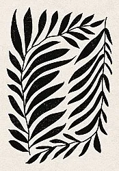 Tapis Wilton - Betty (beige/noir)