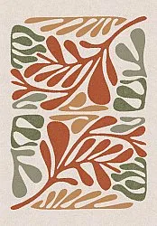 Tapis Wilton - Fern (beige/multicolore)