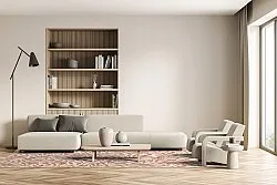 Tapis Wilton - Dolores (rose)