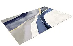 Tapis Wilton - Minerva (bleu/multi)