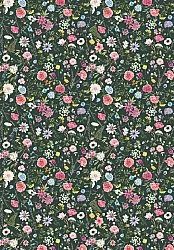 Tapis Wilton - Polly (rose/multicolore)