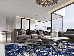 Tapis Wilton - Temima (bleu)