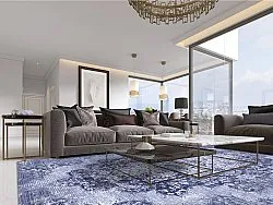 Tapis Wilton - Badem (bleu)
