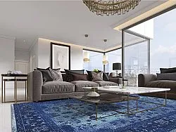 Tapis Wilton - Gombalia (bleu)