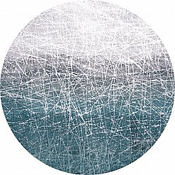 Tapis rond - Jervis (turquoise)