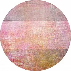 Tapis rond - Cicoria (rose/violet)