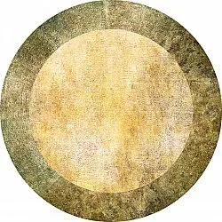 Tapis rond - Campana (beige/jaune)