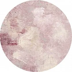 Tapis rond - Mogoro (rose)