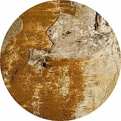 Tapis rond - Olivera (marron)